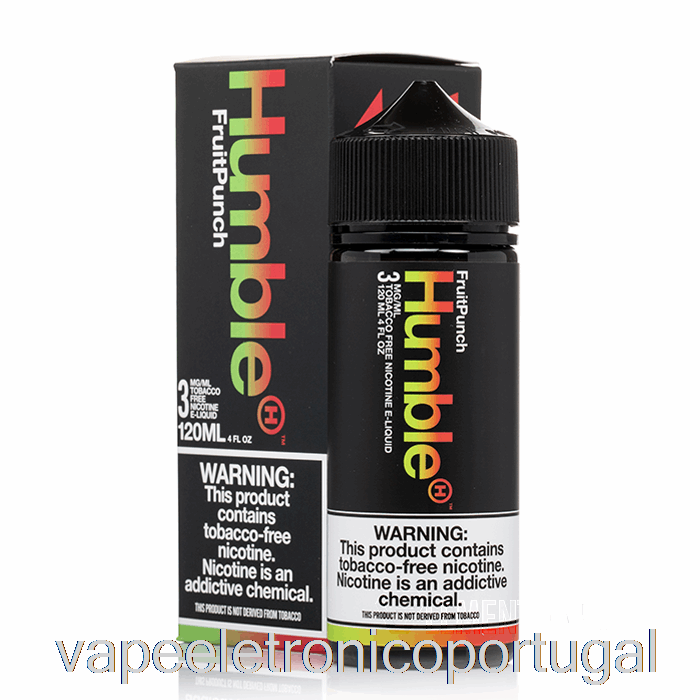 Ponche De Frutas Vape Eletrônico - Suco Humilde Co - 120ml 0mg